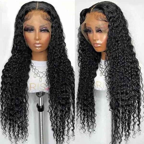 Junoda Kinky Curly Hair Human Hair Wigs 13x4 Lace Frontal Wig Brazilian Remy Hair Wigs