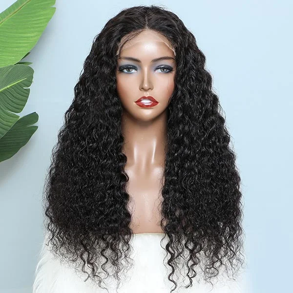 Gina Jyneen Recommend Junoda Wig Deep Wave HD Lace Frontal Human Hair Wigs Prepluck Brazilian Virgin Hair