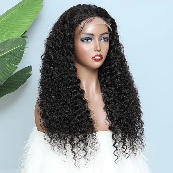 Gina Jyneen Recommend Junoda Wig Deep Wave HD Lace Frontal Human Hair Wigs Prepluck Brazilian Virgin Hair