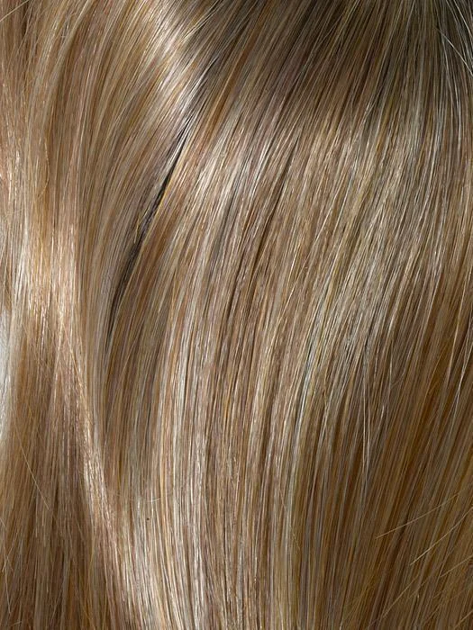 GOLDEN NUTMEG | Medium Brown roots with overall Warm Cinnamon base and Golden Blonde highlights