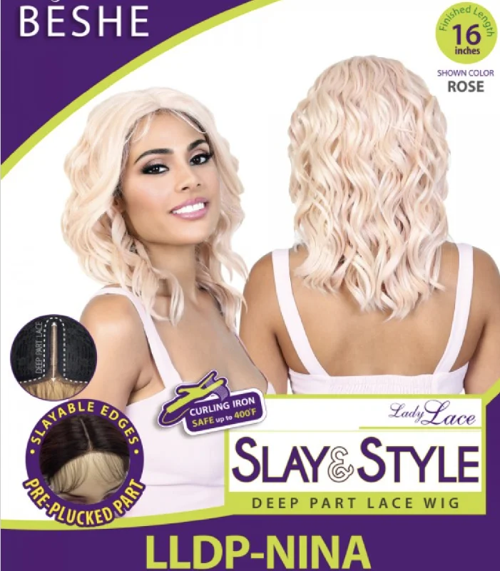 Beshe Slay & Style Deep Part Lace Wig LLDP-Nina