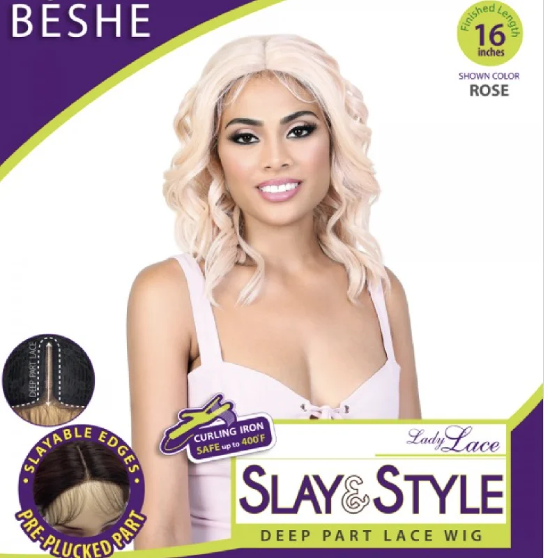 Beshe Slay & Style Deep Part Lace Wig LLDP-Nina