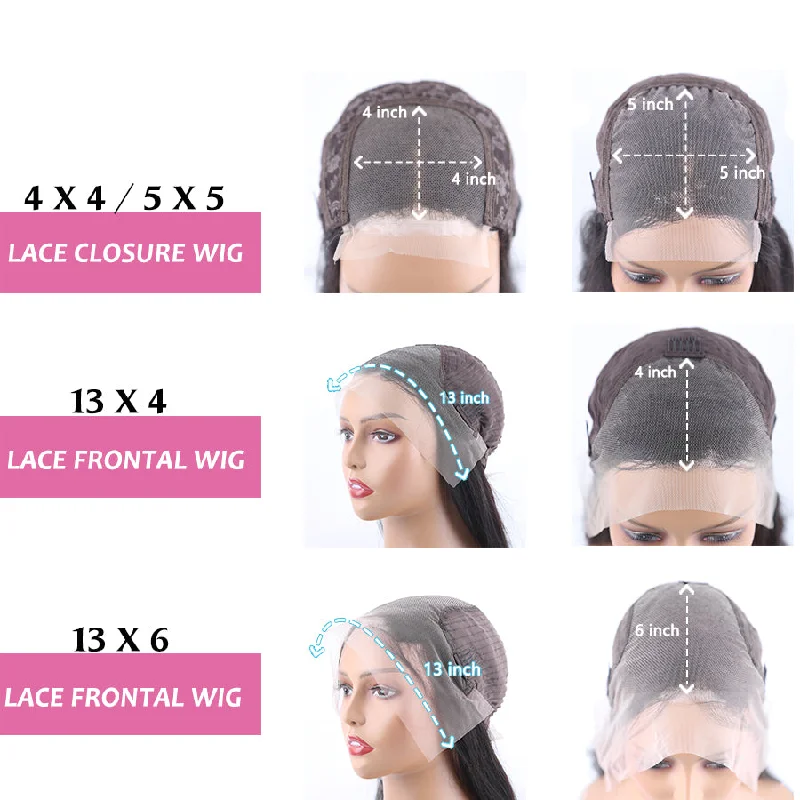 Flash Sale: Save $100, 48 Hour Only, Straight Frontal Wigs