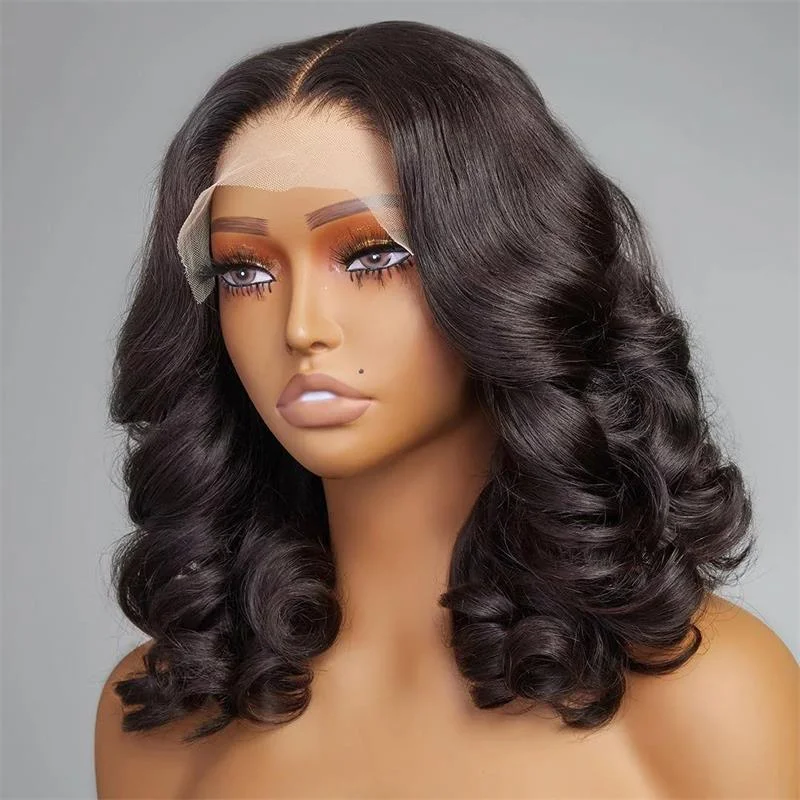 Loose Wave 13x4 HD Lace Front Wig Pre Plucked Hairline With Baby Hair 150% Density-Geeta Hair