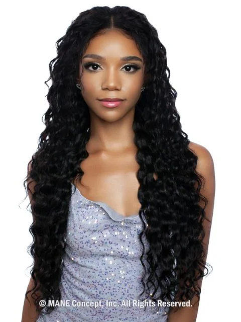 Mane Concept 100% Unprocessed Human Hair Trill 13x4 HD Lace Wig - LOOSE DEEP 30"" 32""  (TRFL230130 & TRFL 230132)