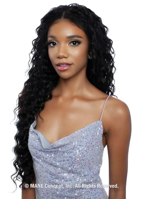 Mane Concept 100% Unprocessed Human Hair Trill 13x4 HD Lace Wig - LOOSE DEEP 30"" 32""  (TRFL230130 & TRFL 230132)