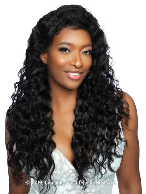 Mane Concept 100% Unprocessed Human Hair Trill 13x4 HD Lace Wig - LOOSE DEEP 30"" 32""  (TRFL230130 & TRFL 230132)