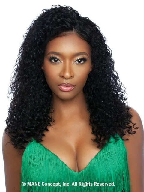 Mane Concept 100% Unprocessed Human Hair Trill 13x4 HD Lace Wig - MALAYSIAN CURL 24""-32""  (TRFL230624-32)