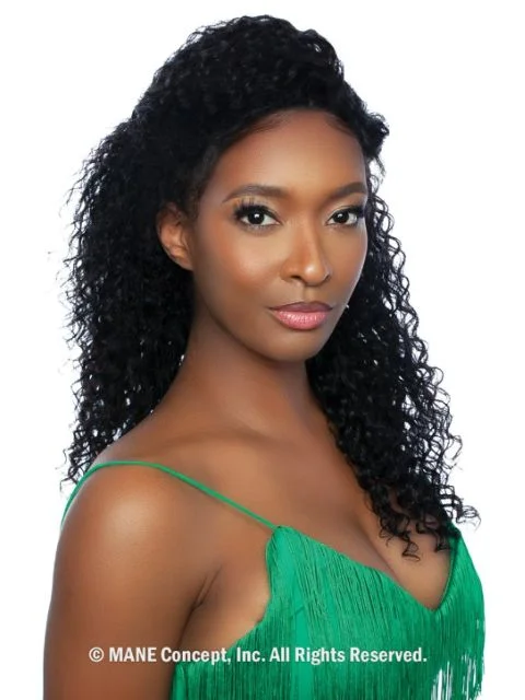 Mane Concept 100% Unprocessed Human Hair Trill 13x4 HD Lace Wig - MALAYSIAN CURL 24""-32""  (TRFL230624-32)