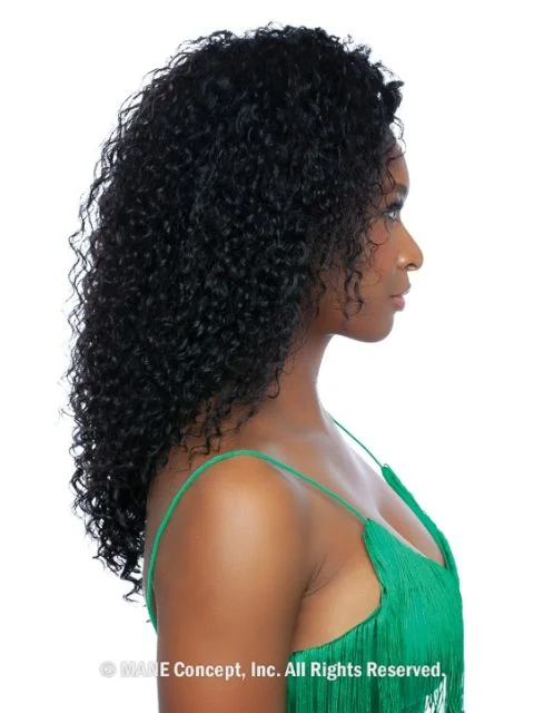 Mane Concept 100% Unprocessed Human Hair Trill 13x4 HD Lace Wig - MALAYSIAN CURL 24""-32""  (TRFL230624-32)