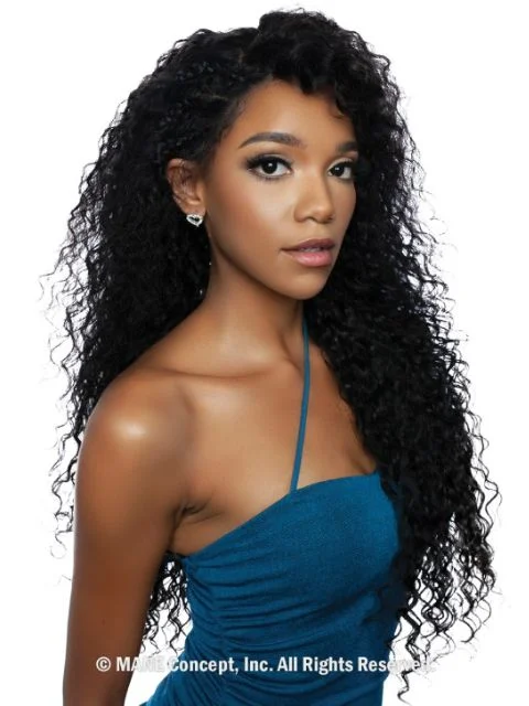 Mane Concept 100% Unprocessed Human Hair Trill 13x4 HD Lace Wig - MALAYSIAN CURL 24""-32""  (TRFL230624-32)