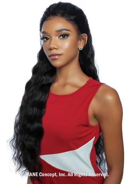 Mane Concept 100% Unprocessed Human Hair Trill 13x4 HD Lace Wig - STRAIGHT 24""-32""  (TRFL230524-32)