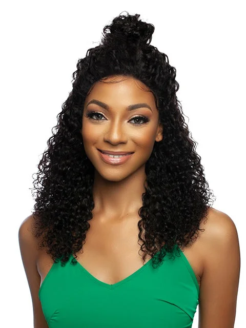 Mane Concept 100% Unprocessed Human Hair Trill 13x4 HD Lace Wig - TRE2162 JERRY CURL 20