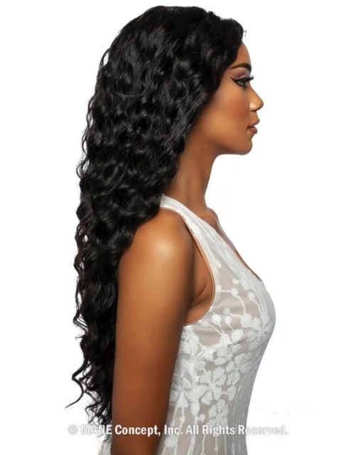 Mane Concept 100% Unprocessed Human Hair Trill Glueless HD Whole Lace Wig - LOOSE DEEP 24""-32""(TRH410124-32)