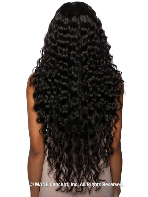 Mane Concept 100% Unprocessed Human Hair Trill Glueless HD Whole Lace Wig - LOOSE DEEP 24""-32""(TRH410124-32)