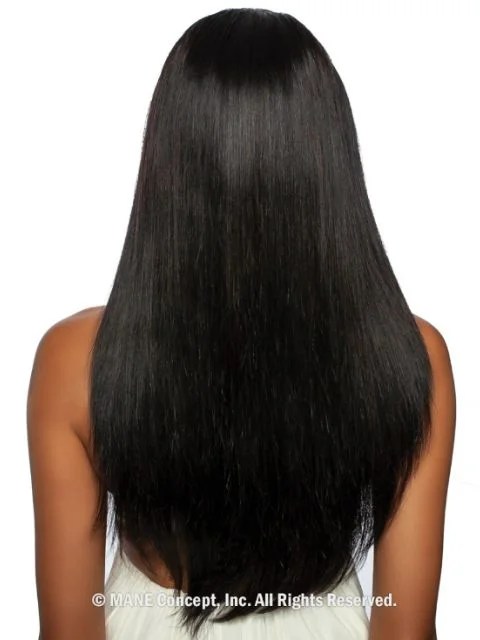 Mane Concept 100% Unprocessed Human Hair Trill Glueless HD Whole Lace Wig - STRAIGHT 24""-32""(TRH410424-32)