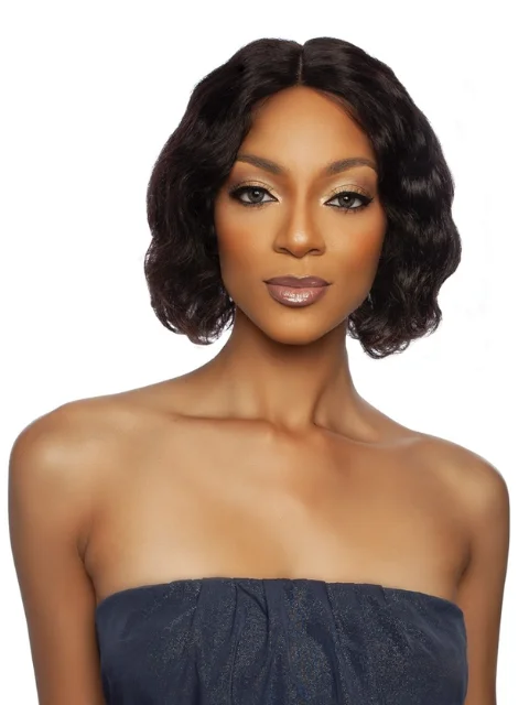 Mane Concept Trill 100% Unprocessed Human Hair HD Lace Front Wig - TR203 ROTATE PART BODY WAVE 10""