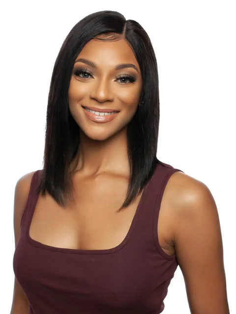 Mane Concept Trill 100% Unprocessed Human Hair HD Lace Front Wig - TR207 ROTATE PART STRAIGHT 14""