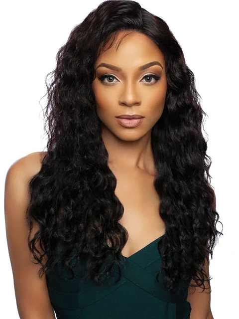 Mane Concept Trill 13A 100% Unprocessed Human Hair HD Whole Lace Wig - TROH404 DEEP WAVE 24