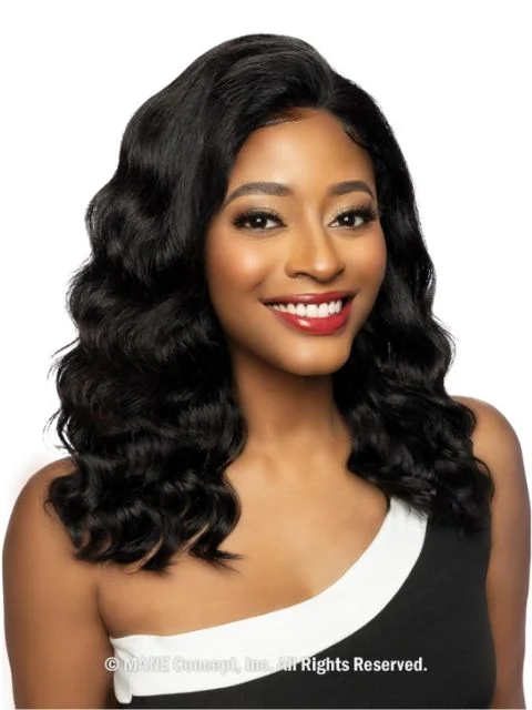 Mane Concept Trill 13A Human Hair HD 13x4 Lace Front Wig - TRE2104 DEEP BODY 18