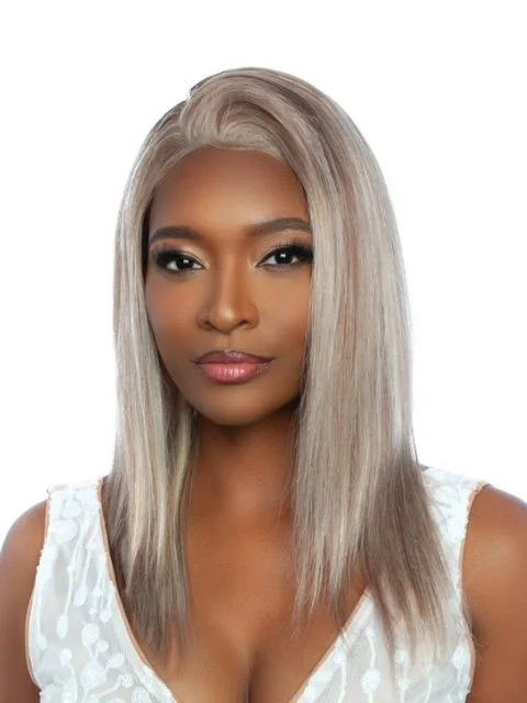 Mane Concept Trill 13A Human Hair HD Pre-Colored Lace Front Wig - TROC2305 BEIGE BLONDE STRAIGHT 20"",24""