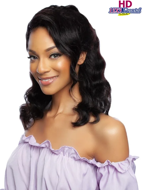 Mane Concept Trill 13x5 Deep Part 100% Human Hair Lace Front Wig - TRMF1302 - BODY WAVE 14”