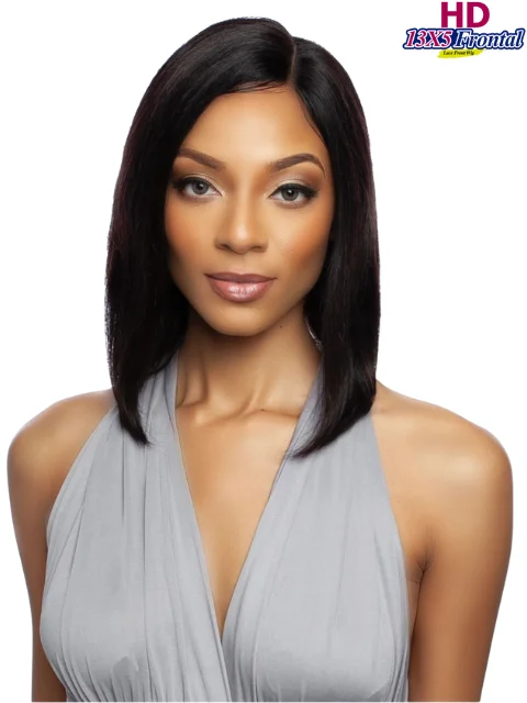 Mane Concept Trill 13x5 Deep Part 100% Human Hair Lace Front Wig - TRMF1301 - STRAIGHT 14""