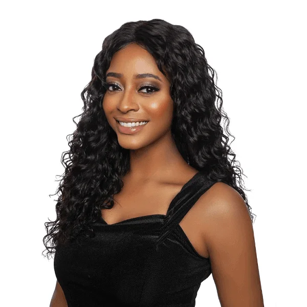 Mane Concept Wig TRMR216 - 11A ROTATE LACE  PART WIG NEW DEEP WAVE 24""