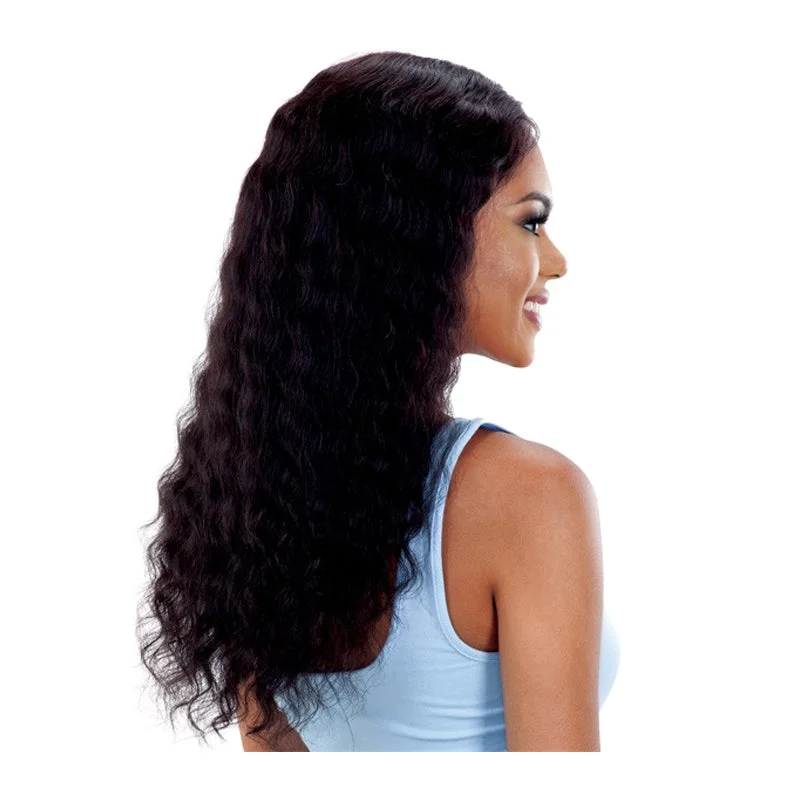 Mayde Beauty 100% Human Hair 5"" Lace & Lace Front Wig - NATURAL LOOSE CURL