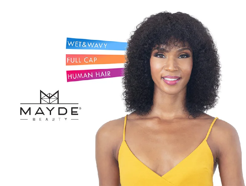 MAYDE BEAUTY 100% HUMAN HAIR WET & WAVY WIG SIESTA WAVE