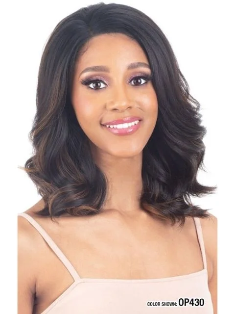 Model Model Miss Divine Human Hair Blend HD Lace Front Wig - GIA