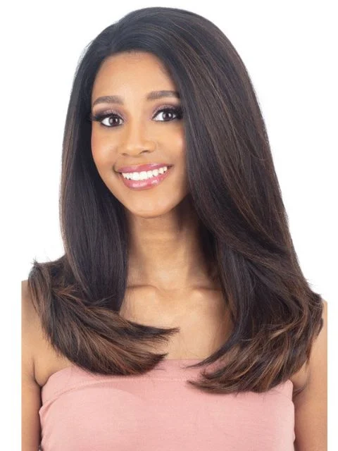 Model Model Miss Divine Human Hair Blend HD Lace Front Wig - THEA