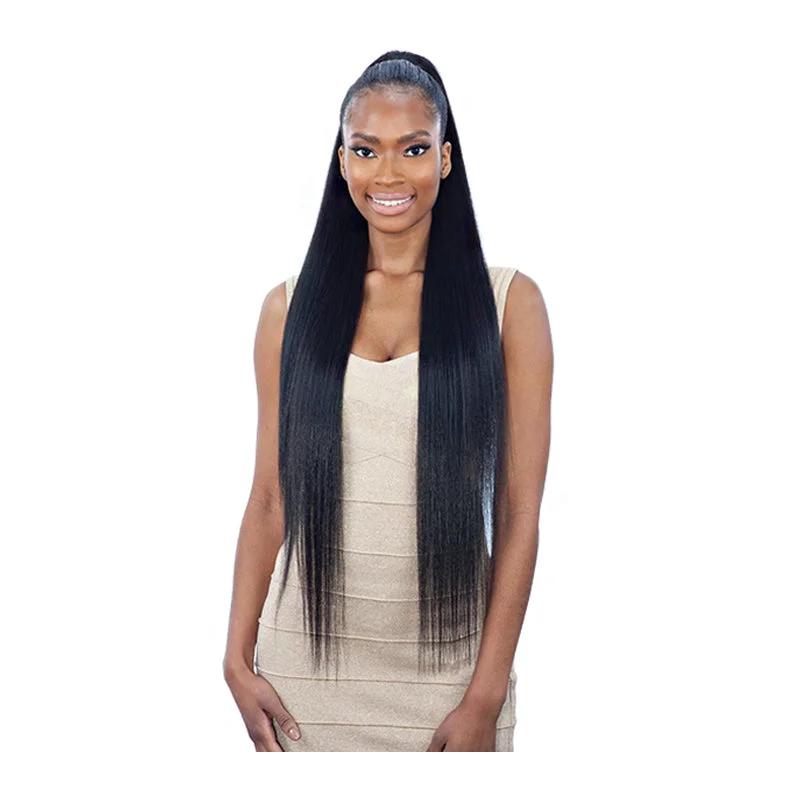 Model Model Synthetic Drawstring Ponytail - SILKY STRAIGHT YAKY 32""