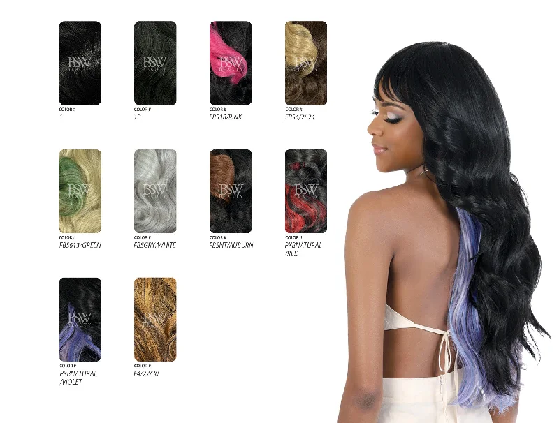 MOTOWN TRESS DAY GLOW WIG SYNTHETIC HAIR WIG - BRIANA