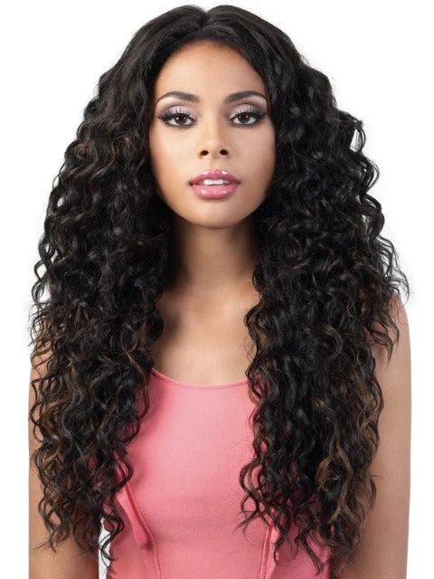 Motown Tress Human Hair Blend 360 Lace Wig - HB360L.MEG