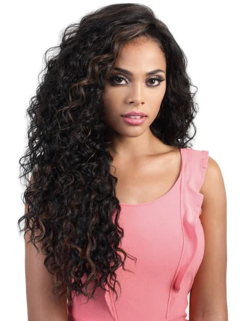 Motown Tress Human Hair Blend 360 Lace Wig - HB360L.MEG