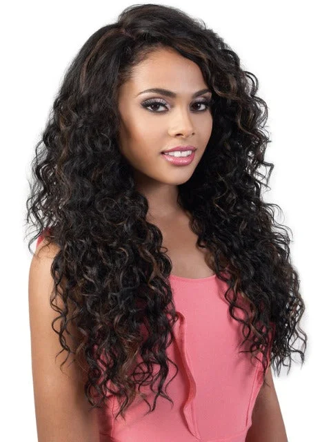 Motown Tress Human Hair Blend 360 Lace Wig - HB360L.MEG