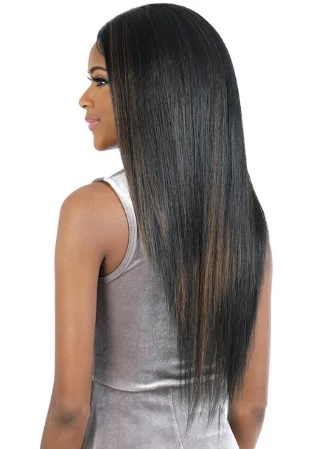 Motown Tress Premium Human Hair Blend Glam Touch Lace Wig - HBL.FREE26