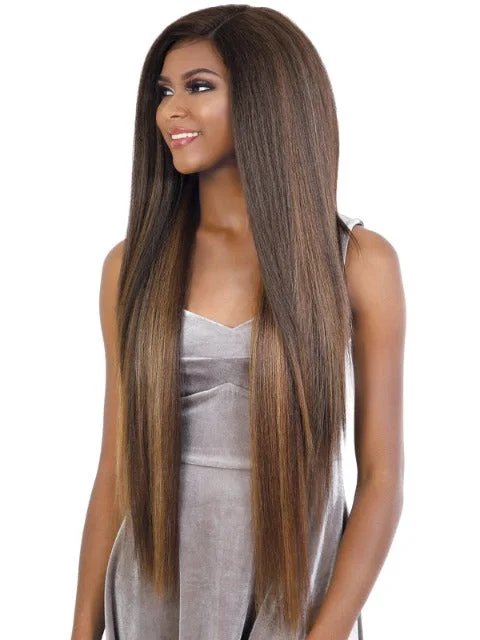 Motown Tress Premium Human Hair Blend Glam Touch Lace Wig - HBL.FREE32