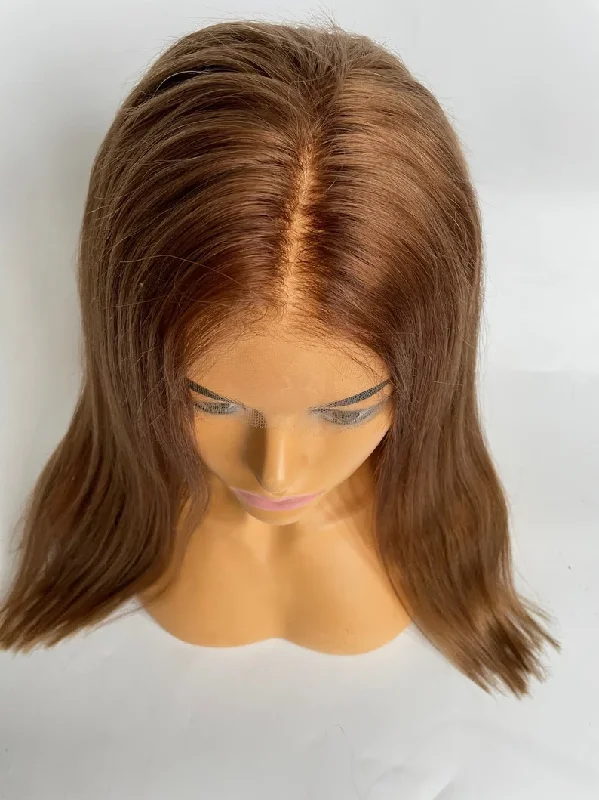 Natural Red Wig - HD Silk Base European Hair - Invisible Knots - Natural Hairline