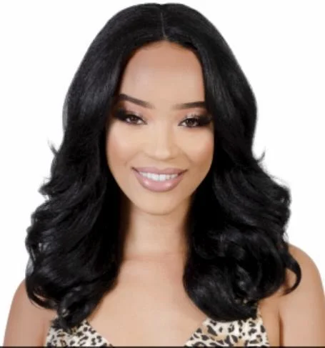 New York HDL Deep Natural Middle Part Wig