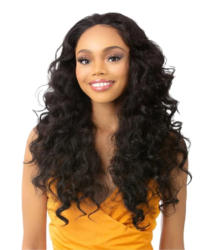 Nutique Best Friend Forever Human Blend Half Wig- Lacey