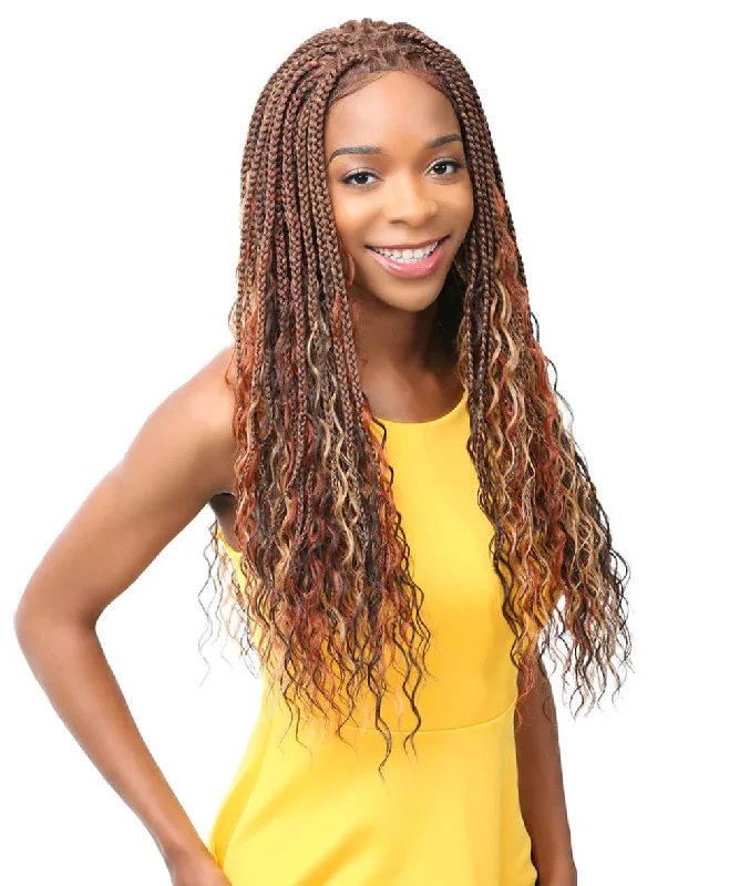 Nutique Illuze 4X4 Lace Front Wig-- Boho Box Deep 26""