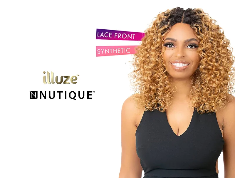 NUTIQUE ILLUZE HD LACE FRONT WIG - ZINNIA