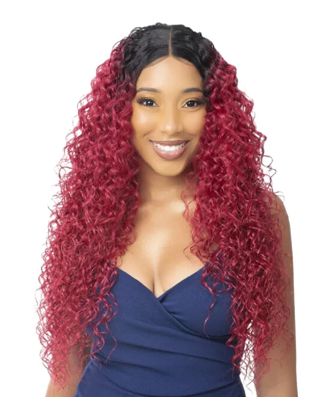 Nutique Illuze Lace Wig- Beach Curl 26""