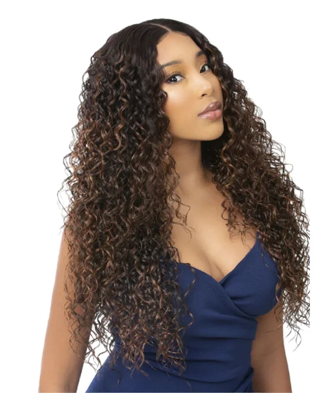 Nutique Illuze Lace Wig- Beach Curl 26""