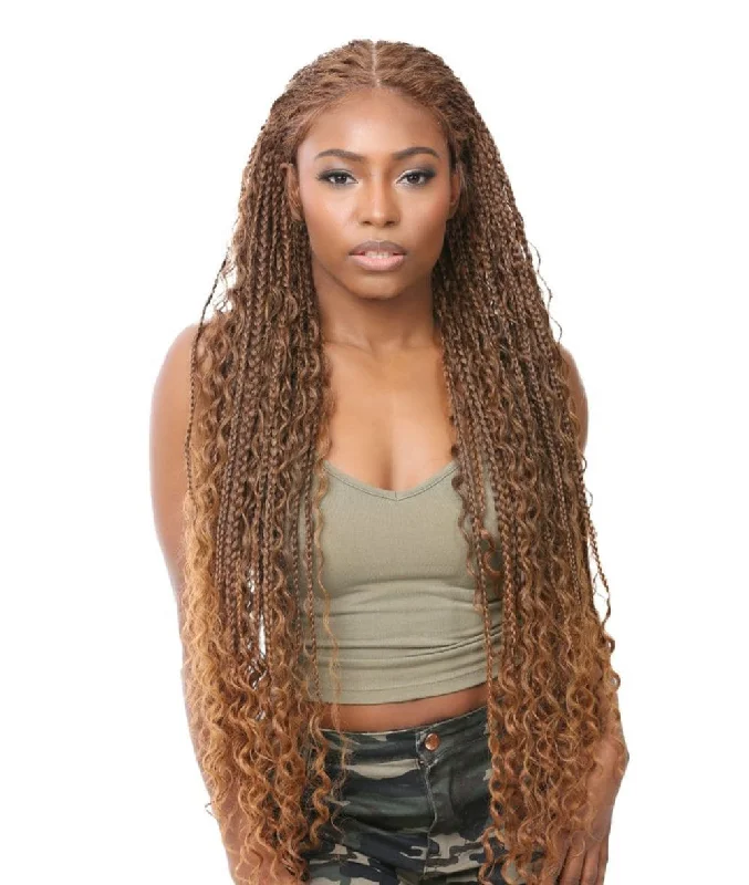 Nutique Illuze360 13x4 Lace Front Wig - Boho Braid Water 36""