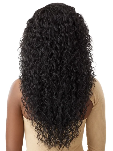 Outre 100% Human Hair Blend 5""x5"" Glueless Lace Closure Wig - HHB-MALAYSIAN DEEP 26