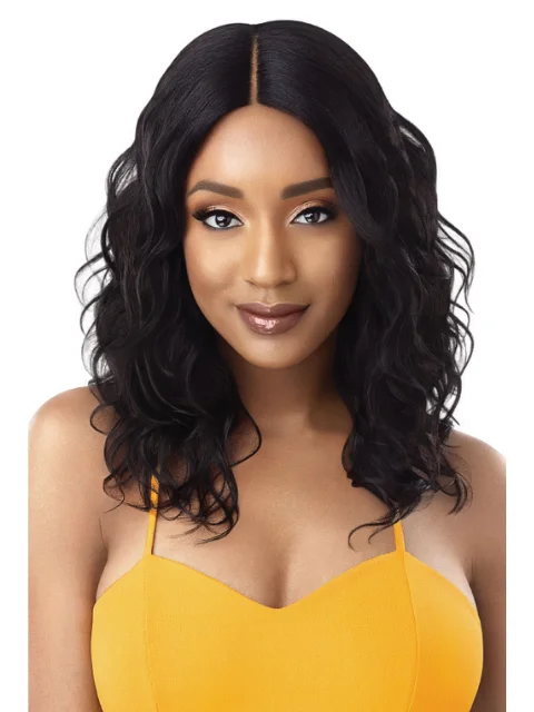 Outre 100% Human Hair Daily Lace Part Wig - CURLY