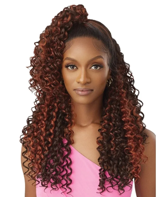 Outre Airtied Hand Tied Lace Front Wig- Hhb Dominican Curly 22""